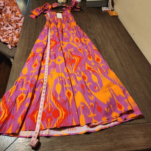 Sheridan French Kelly Dress in Sunset Ikat NWT Large - Picture 2 of 10